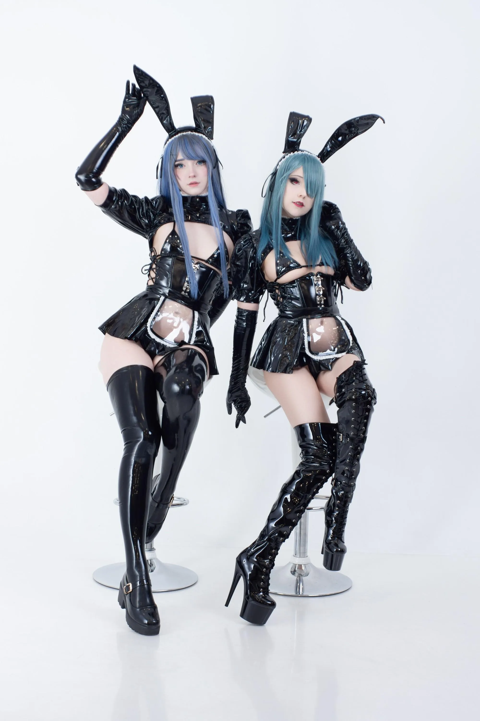 Candy Ball – NO.016 Latex Bunny Twins [57P]插图5